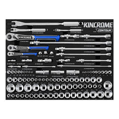 KINCROME CONTOUR® 100 Piece LOK-ON™ Sockets & Accessories EVA Tray | EVA901T