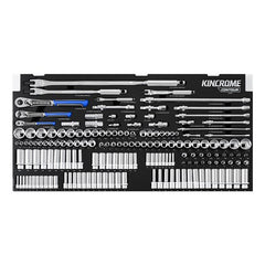 Kincrome CONTOUR® 165 Piece LOK-ON™ Sockets & Accessories EVA Tray | EVA902T