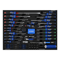 Kincrome CONTOUR® 88 Piece TorqueMaster® Screwdrivers & Fastening EVA Tray | EVA918T