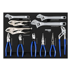 Kincrome CONTOUR® 11 Piece Pliers & Wrenches EVA Tray | EVA927T