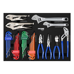 Kincrome CONTOUR® 44 Piece Pliers, Wrenches & Hex / TORX® Fastening EVA Tray | EVA928T
