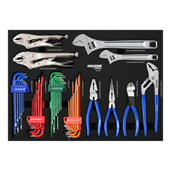Kincrome CONTOUR® 44 Piece Pliers, Wrenches & Hex / TORX® Fastening EVA Tray | EVA928T