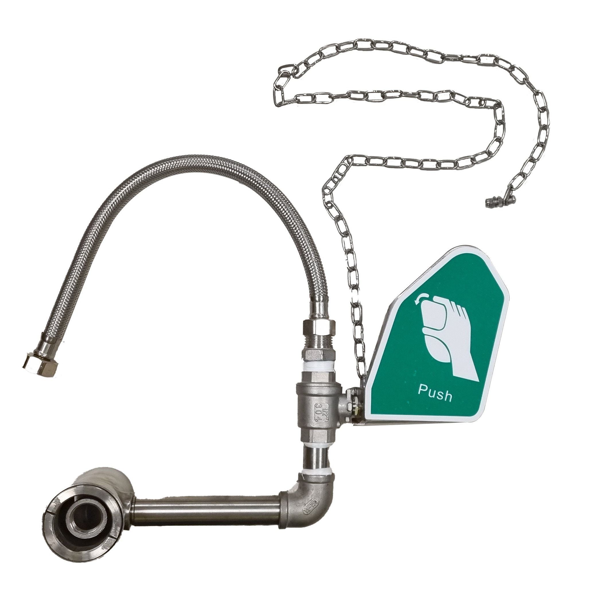 Maxisafe - Handle Push Stainless Steel | EWS996