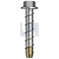 Hobsons - M10 x 120 - Bi-Metal ETA OPT 1 FR Xbolt Pro - Hex Flange - 316 Stainless - Qty 50 | EXH6XP15M100120
