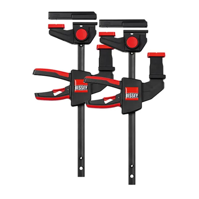 Stabila - 2 X One-handed Table Clamp Ezr15set | EZR15SET