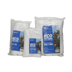 Rally - Eco Netting - 4M x 4M, White (5mm Hole) | GSKNBD050404