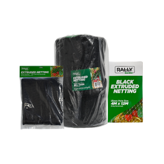 Rally - Extruded Netting - 4M x 4M, Black | GSKINBD4004BK