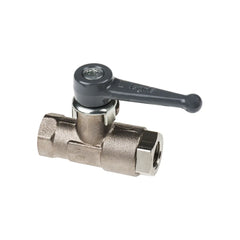 AIP - Ball Valve Brass F & F In-line Legris 2/2 Bspp - 1/4" | 25-350-004 | 0402-07-13