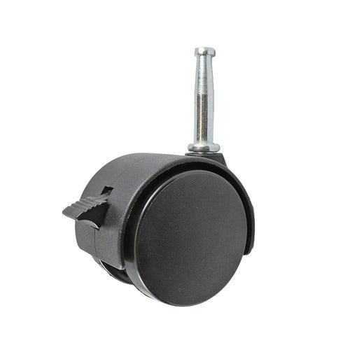 EHI - 50mm Hooded Socket Brake Furniture Castors | F11W75G50