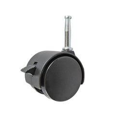 EHI - 50mm Hooded Socket Brake Furniture Castors | F11W75G50