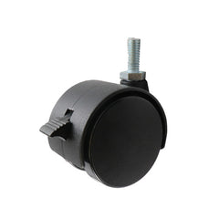 EHI - 50mm Hooded 5/16 Stem Brake Furniture Castor | F15W75G50