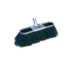 Industrial Brushware - Scavenger Broom - Galv - Dk Green - Med - 60cm | 11210