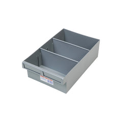 EHI - 200x100x300mm Spare Parts Tray With 2 Removeable Dividers Grey | F1H-003