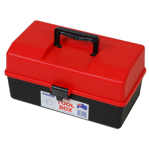 EHI - *Full Ctn Only* 2 Tray Tool Box (338mm) Red/black | F1H-106RB