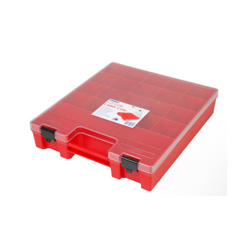 EHI - Ezi-pak Carry Case-clear Lid(one Colour Per Ctn) Red | F1H-150R