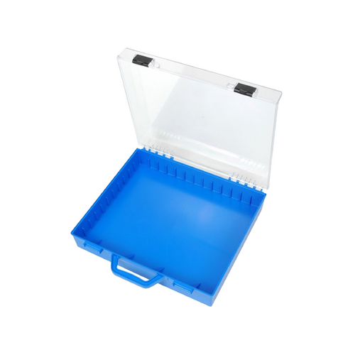 EHI - *Full Ctn Only* Spare Parts Tray Carry Case - (blue With Clear Lid / Empty Unit) | F1H-162