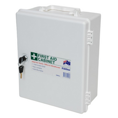 EHI - *Full Ctn Only* Small First Aid Box (lock Latch) White | F1H-164L