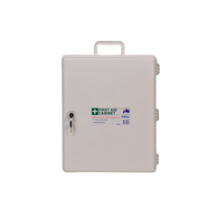 EHI - *Full Ctn Only* Large First Aid Cabinet (lock Latch) White | F1H-168L