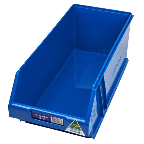 EHI - *Full Ctn Only* Stor-pak Bin Extra Deep Blue | F1H-200BL