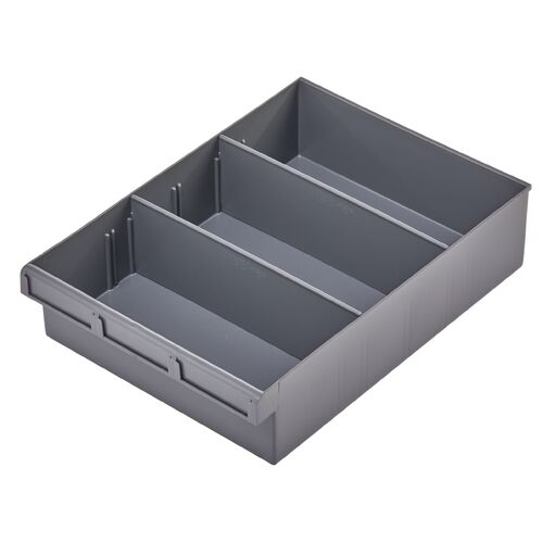 EHI - *Full Ctn Only* 300x100x400mm Spare Parts Tray With 2 Removeable Dividers | F1H-231