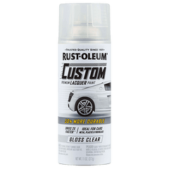 Rust-Oleum  - Custom Lacquer Gloss Clear - Spray 311g | 323383