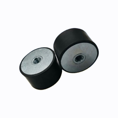 Cylindrical Rubber Mount 50mm x 45mm Female-Female 70 Shore (M10) | F50X45-C4