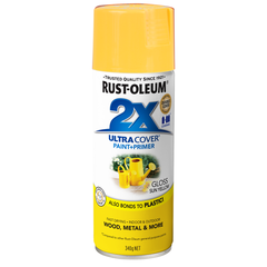 Rust-Oleum  - 2X Gloss Sun Yellow - Spray 340g | 276313