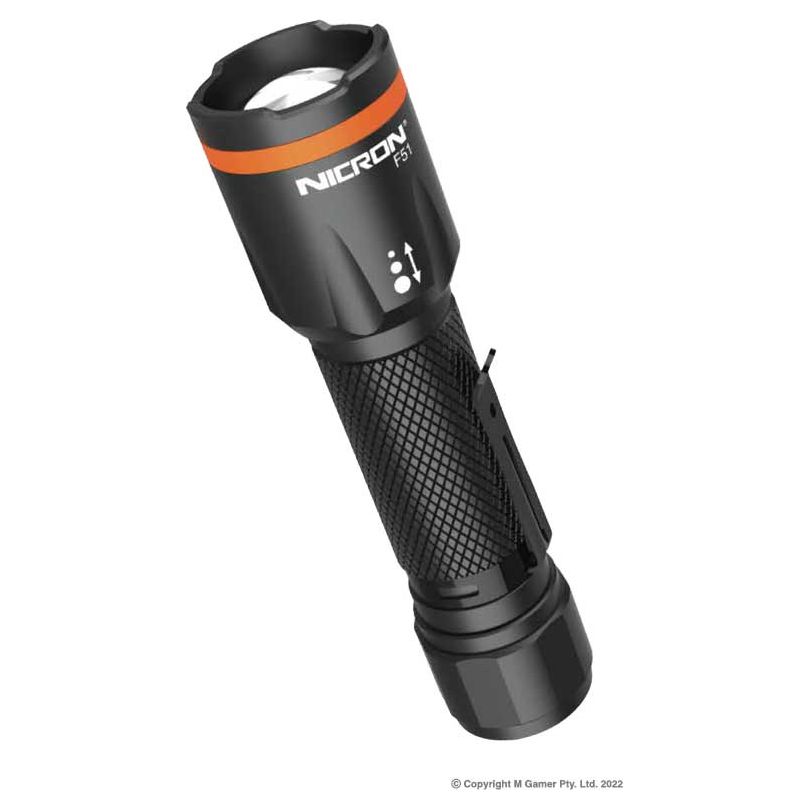 Nicron - Nicron -  600LM Mini  Zoomable Flashlight | F51