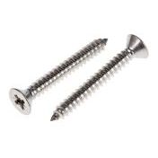 Bremick - Self Tapping Screw Countersunk Phillips Zinc 6g x 3/8" (Box of 1000)