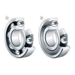 FAG Bearing - 6003-2RSC3L038_ Single Row Deep Groove Ball Bearing 17mm ID x 35mm OD x 10mm W (C3 Clearance) | 6003-2RSC3L038_
