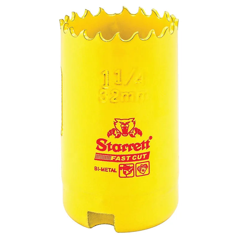 Starrett - FCH Bi-Metal Fast Cut Holesaw 32mm (1.1/4inch) | FCH0114