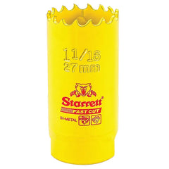 Starrett - FCH Bi-Metal Fast Cut Holesaw 27mm (1.1/16inch) | FCH0116