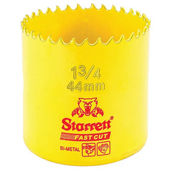 Starrett - FCH Bi-Metal Fast Cut Holesaw 44mm (1.3/4inch) | FCH0134