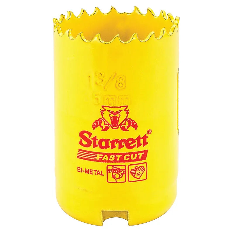 Starrett - FCH Bi-Metal Fast Cut Holesaw 35mm (1.3/8inch) | FCH0138