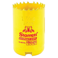 Starrett - FCH Bi-Metal Fast Cut Holesaw 37mm (1.7/16inch) | FCH0176