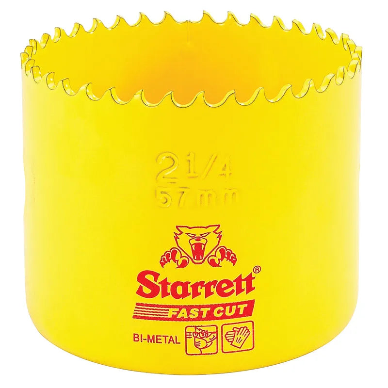Starrett - FCH Bi-Metal Fast Cut Holesaw 57mm (2.1/4inch) | FCH0214