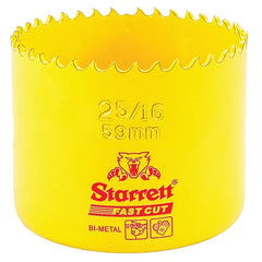 Starrett - FCH Bi-Metal Fast Cut Holesaw 59mm (2.5/16inch) | FCH0256