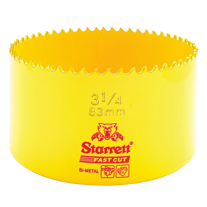 Starrett - FCH Bi-Metal Fast Cut Holesaw 83mm (3.1/4inch) | FCH0314