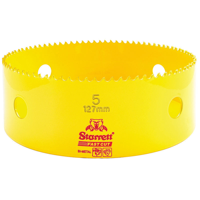Starrett - FCH Bi-Metal Fast Cut Holesaw 127mm (5inch) | FCH0500