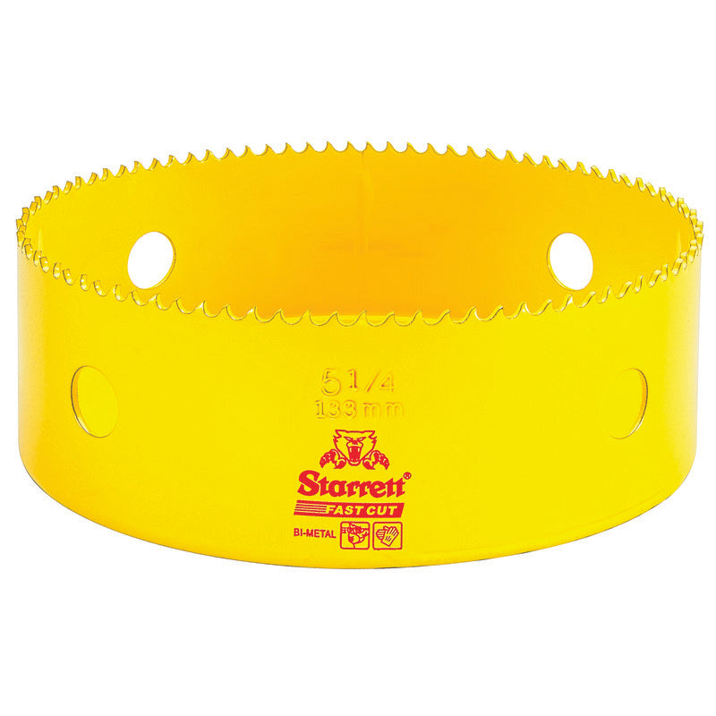 Starrett - FCH Bi-Metal Fast Cut Holesaw 133mm (5.1/4inch) | FCH0514