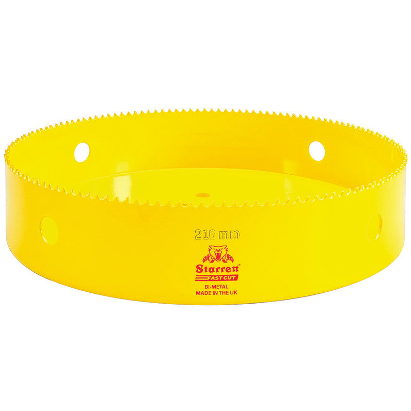 Starrett - FCH Bi-Metal Fast Cut Holesaw 210mm (8.9/32inch) | FCH210M