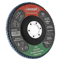 EHI - Rocket Flap Disc 125x22 80grit Zirc D/density | FD12580Z