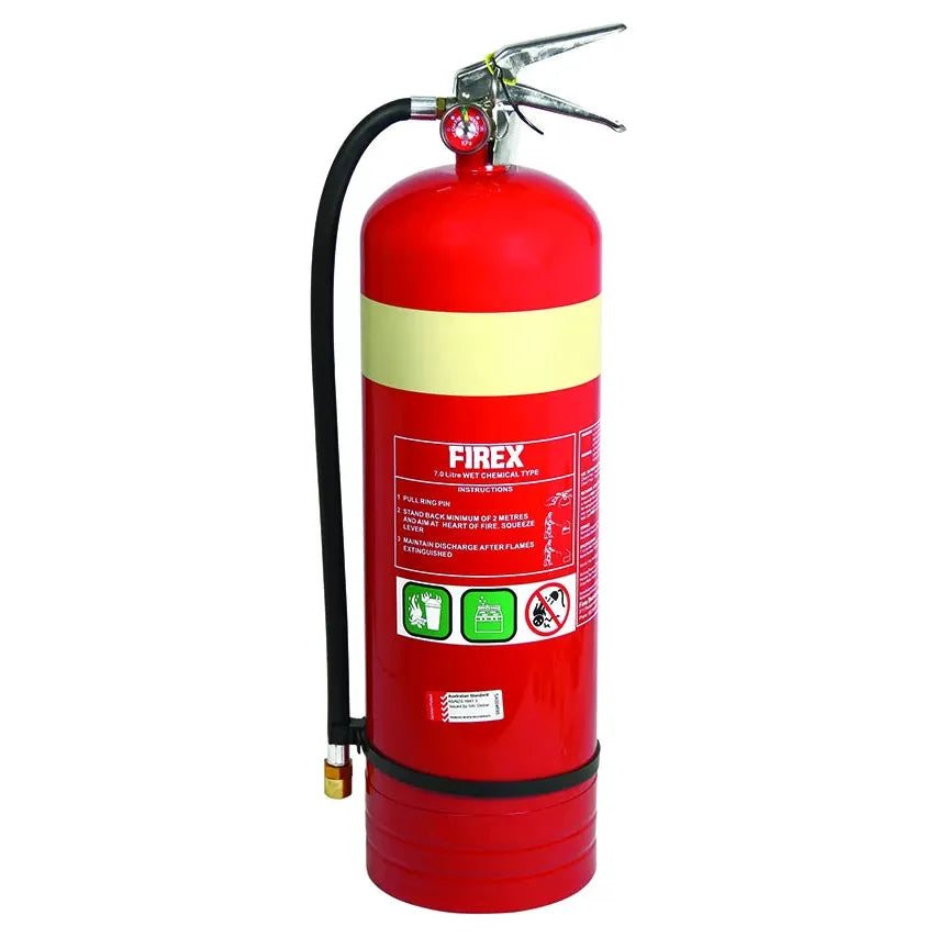 Uniform Safety Signs - 7.0 Litre Wet Chemical Extinguisher [FREIGHT CHARGES APPLY] | FE70WC