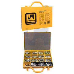 Hobsons - M12 x 25-65mm Zinc Plate Assortment Kit Master M12 Bolt Nut Washer (Set Screw) | Fk023 (Pack Of 1)