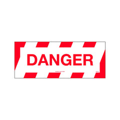 Uniform Safety Signs - 450x200mm - Anti Slip Floor Graphics - Concrete - Danger | FG1125