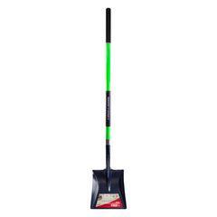 Spear & Jackson - Shovel Square Mouth Trade Long Fibreglass Handle Soft Grip | SJ-FGSMS