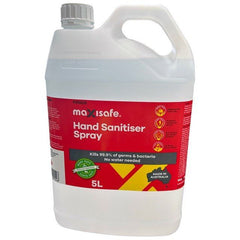 Maxisafe - Liquid Hand Sanitiser - 5Ltr Bottle | FHS829