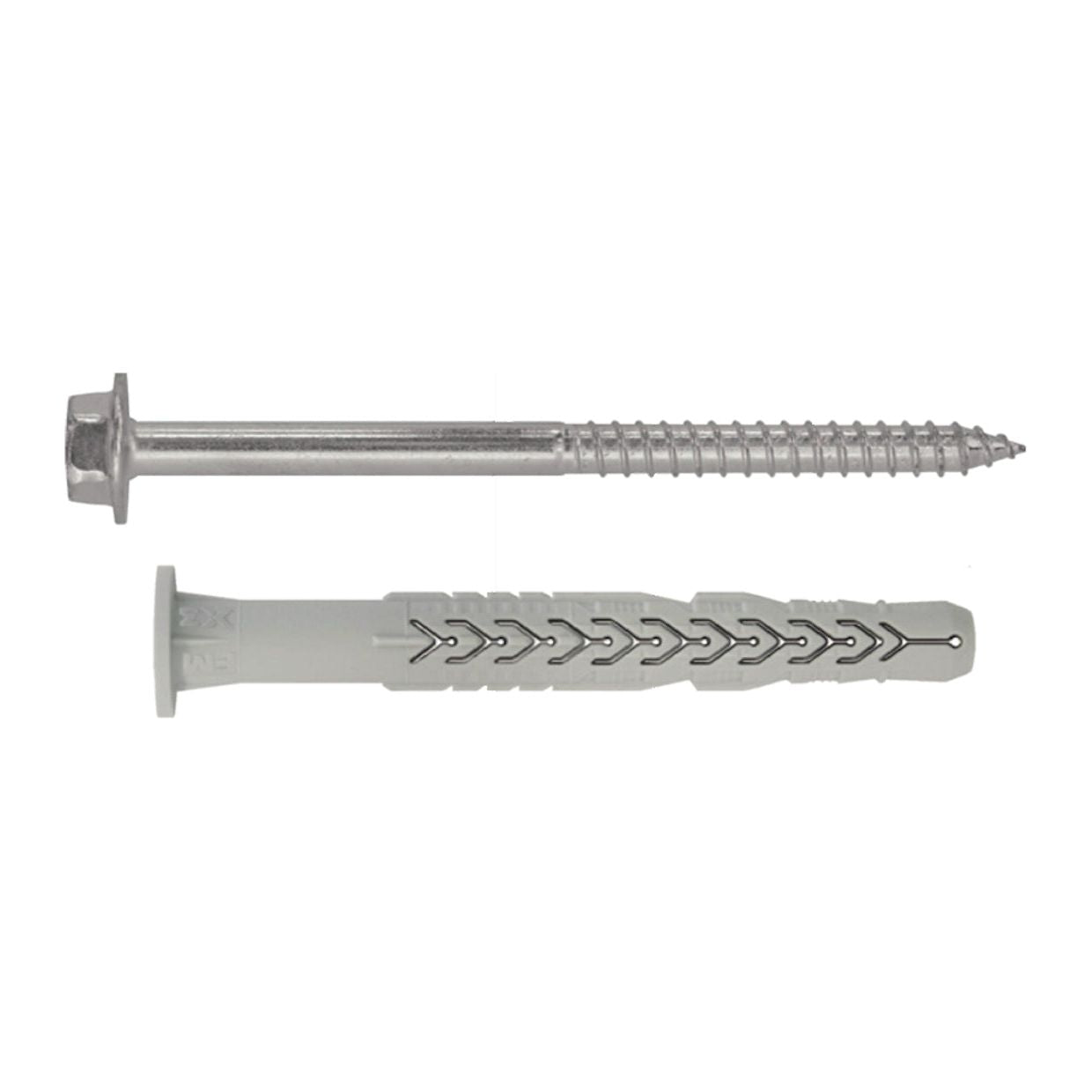 ICCONS® - 10 X 80 mm SS Hex T40 Collared X3 F/Fixing (64703010080N6) | FMX3TH10080SS 500 pcs
