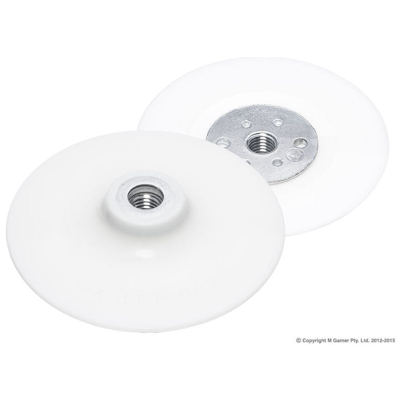 Flexi-Pads - Nylon Pad 125mm (M14 x 2) White | FP20210