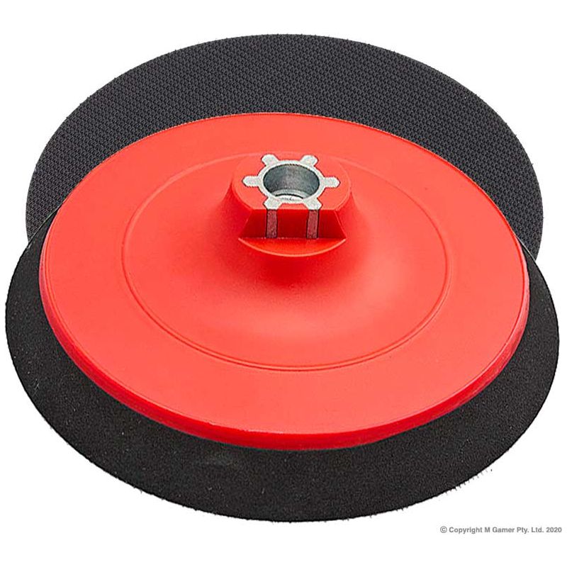 Flexi-Pads - 150mm M14 Internal thread Velcro (SOFT) | FP36315